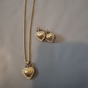 Vintage Christian Dior Necklace earring set